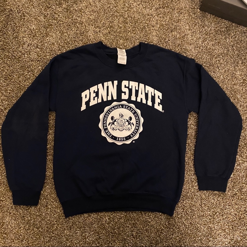 Penn State Seal Crewneck in Deep Blue
